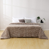 RKS-0267 RUIKASI 220*240 Hot Sale Coffe Color Brushed Faux Fur Quilt Cover Bedding Set 2020