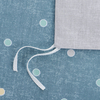 RKSB-0046 Gray Tinny Floral 100% Cotton Printing Duvet Cover Set Bed Sheet Flat Sheet