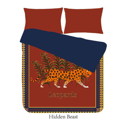 Ruikasi 2020 August New Design Hidden Beast Leopard For Minky Blanket & Cloudy Blanket