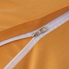 RUIKASI RKSB-0269 Fashion Ginger Yellow 100%Cotton Duvet Cover Set