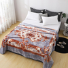 NEW Design Blanket Floral Pattern Polyester 1 ply Mink Blanket RKS-0230