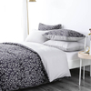 RUIKASI RKSB-0324 Hot Sale Products Soft Jacquard Weave Leaves Design Duvet Cover Set Bed Sets