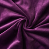 RKS-0036 Purple Solid Fur Throw Faux Rabbit Throw Blanket